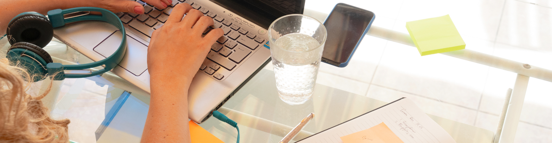 Woman Working from Home
