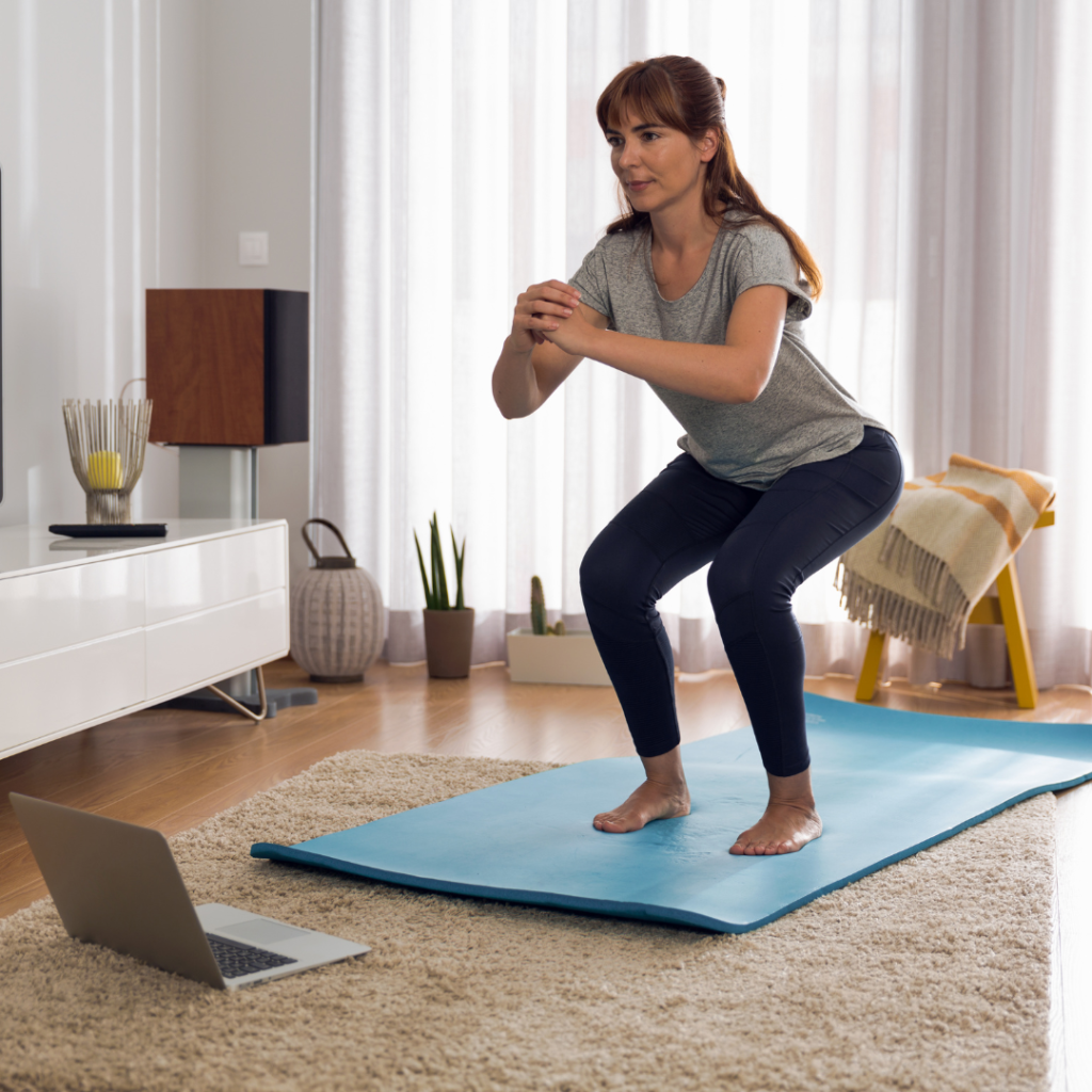 Doing Exercise at Home