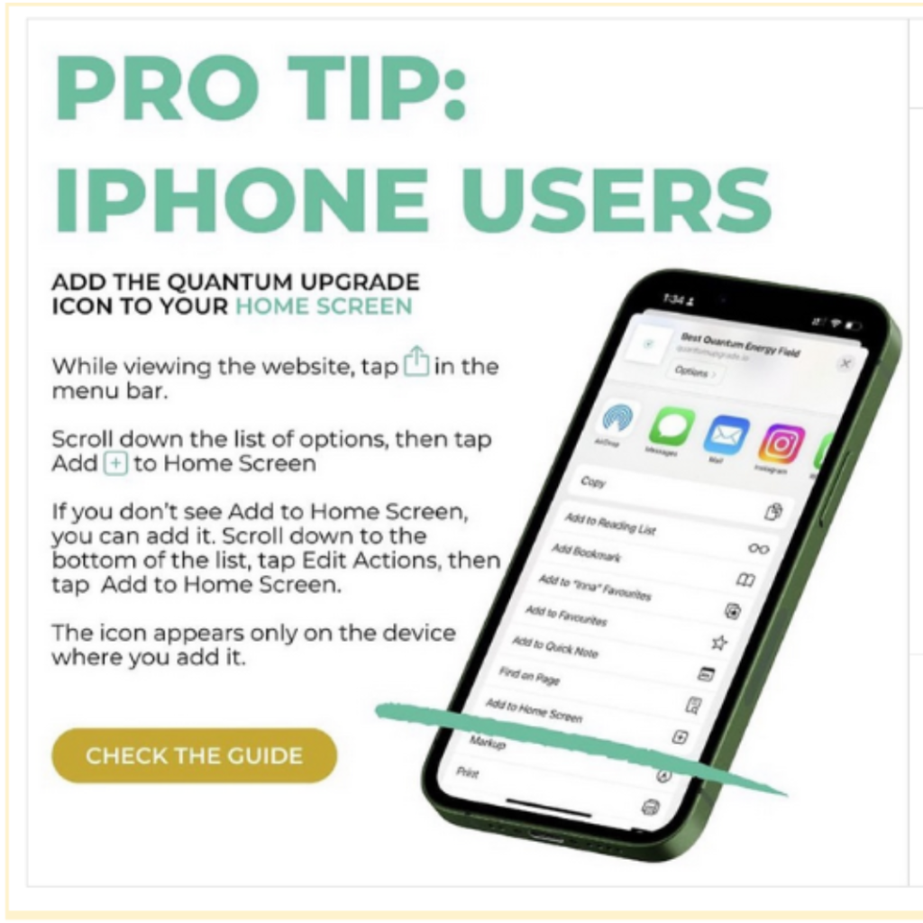 Pro tip: iPhone Users