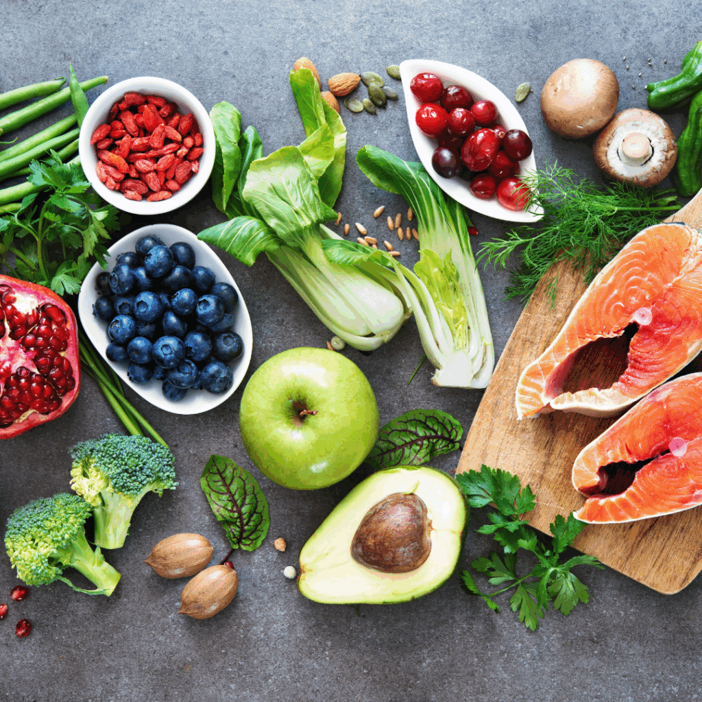 Healthy food selection